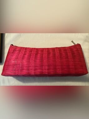 Vintage Danzach Pink Straw Clutch
